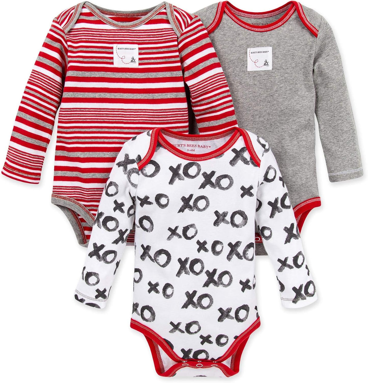 Eco-Friendly Unisex Organic Cotton Bodysuits - 3-Pack for Ultimate Comfort