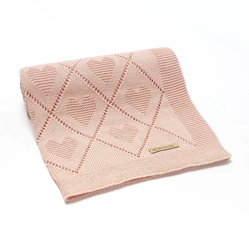 Luxuriously Soft Premium Cotton Baby Blankets - Perfect Newborn Swaddle Wraps for Strollers & Nurseries, 90x70 cm, Ideal for Boys & Girls