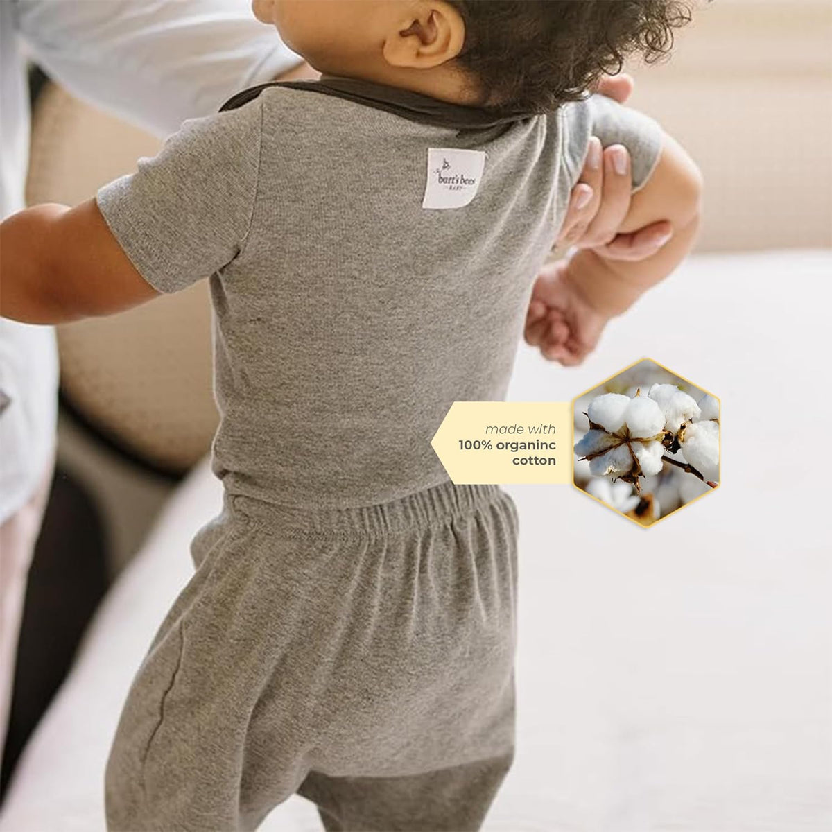 Eco-Friendly Unisex Organic Cotton Bodysuits - 3-Pack for Ultimate Comfort