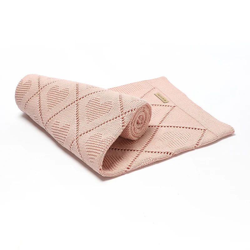 Luxuriously Soft Premium Cotton Baby Blankets - Perfect Newborn Swaddle Wraps for Strollers & Nurseries, 90x70 cm, Ideal for Boys & Girls