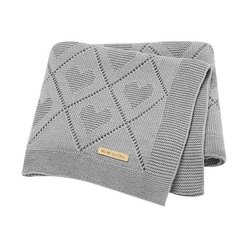 Luxuriously Soft Premium Cotton Baby Blankets - Perfect Newborn Swaddle Wraps for Strollers & Nurseries, 90x70 cm, Ideal for Boys & Girls