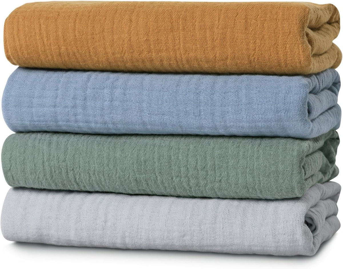 Muslin swaddle blankets, 3-pack, view 16