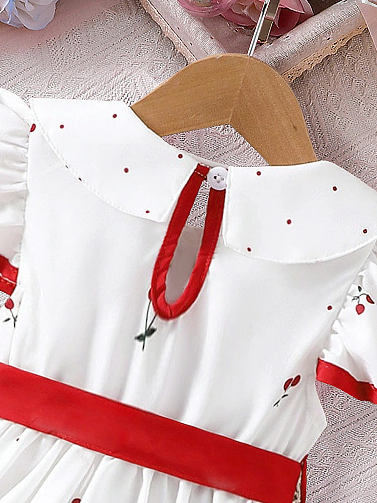 2025 Summer Collection: Adorable Infant Floral Dress for Girls, Breathable Short Sleeve Princess Outfit for Ages 0-3 Years