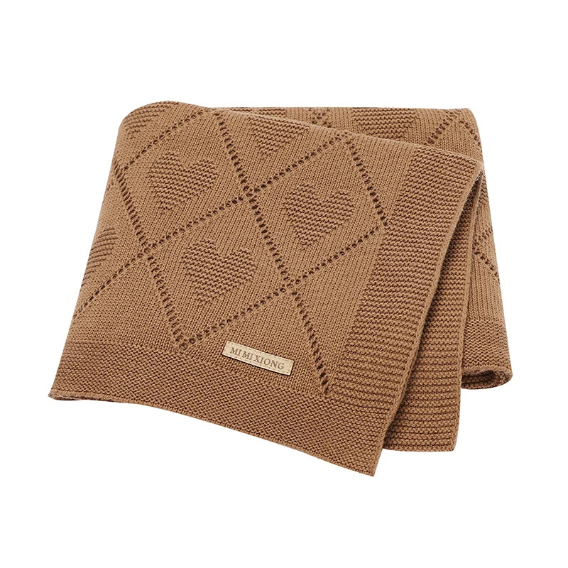 Luxuriously Soft Premium Cotton Baby Blankets - Perfect Newborn Swaddle Wraps for Strollers & Nurseries, 90x70 cm, Ideal for Boys & Girls