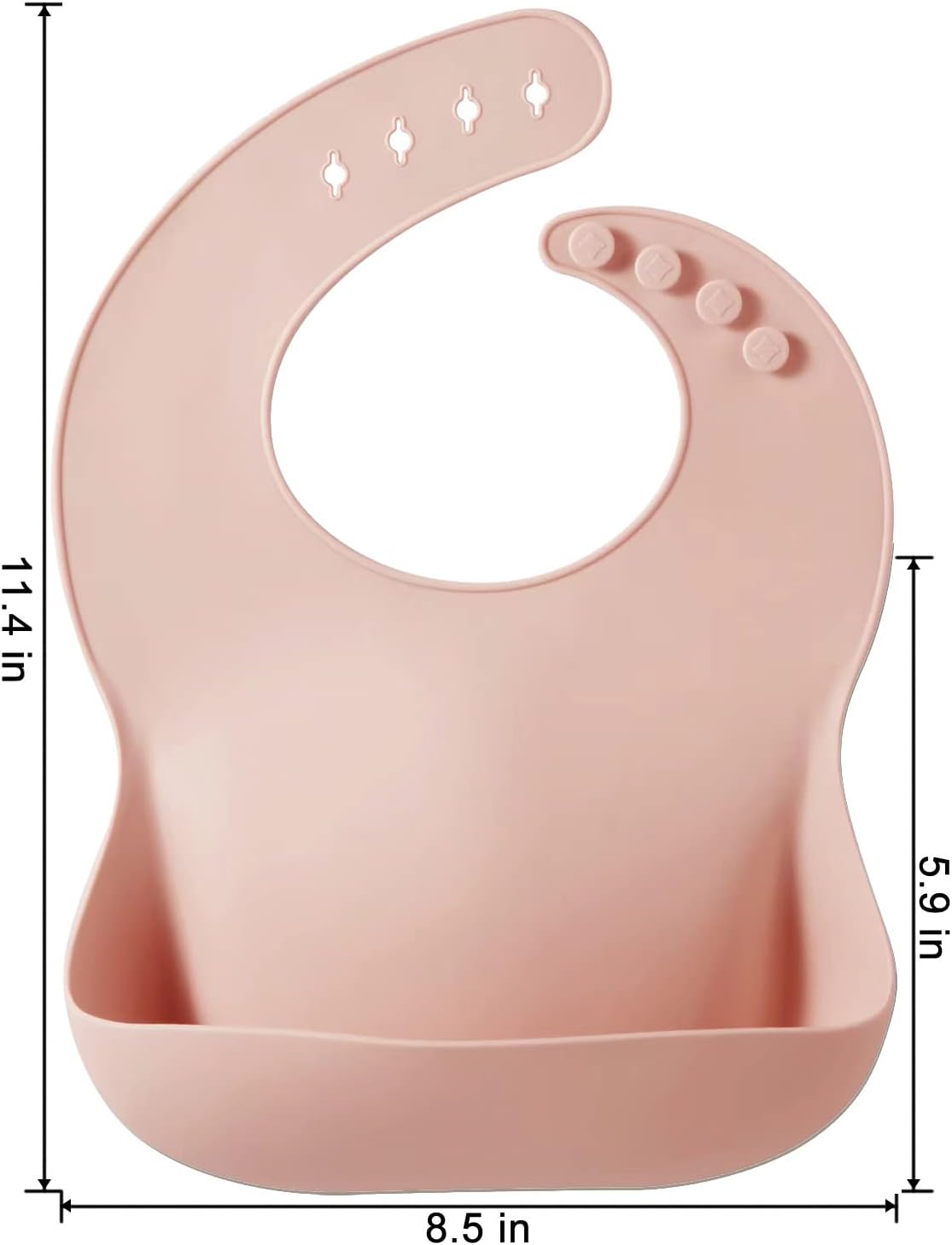 Silicone baby bibs, 3-pack, view 2