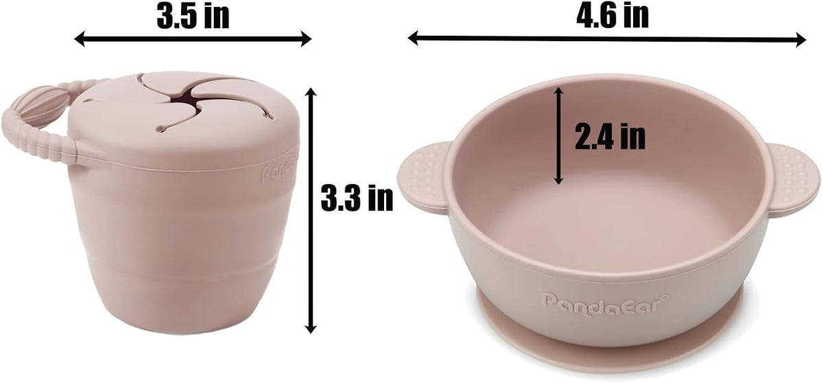 Silicone baby feeding set, view 5