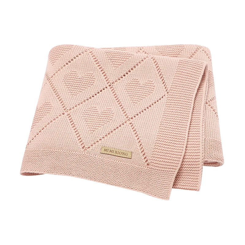 Luxuriously Soft Premium Cotton Baby Blankets - Perfect Newborn Swaddle Wraps for Strollers & Nurseries, 90x70 cm, Ideal for Boys & Girls