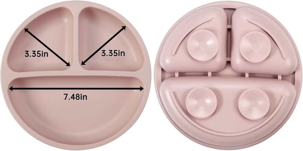 Silicone baby feeding set, view 3