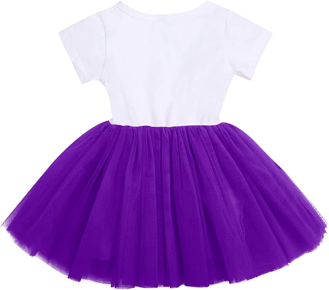 Adorable Toddler Girls' Tutu Princess Dress - Perfect for Birthday Celebrations and Cake Smash Events!