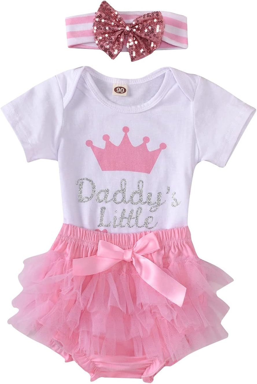 Adorable Summer Romper Set for Baby Girls - Stylish Shorts Outfits for Newborns to 24 Months