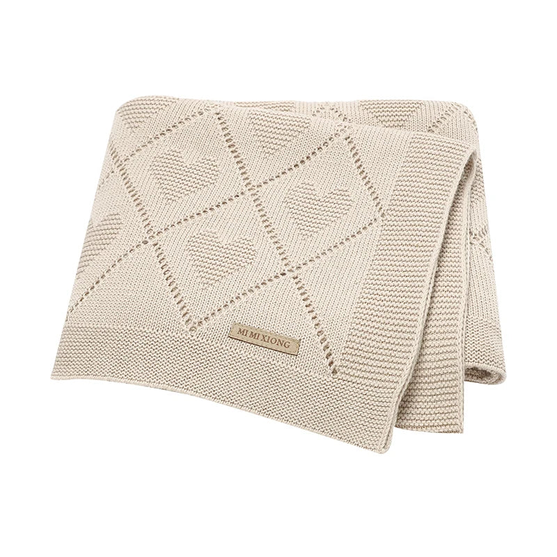 Luxuriously Soft Premium Cotton Baby Blankets - Perfect Newborn Swaddle Wraps for Strollers & Nurseries, 90x70 cm, Ideal for Boys & Girls