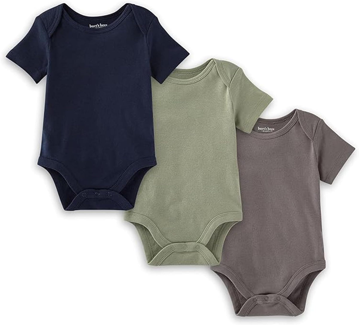 Eco-Friendly Unisex Organic Cotton Bodysuits - 3-Pack for Ultimate Comfort