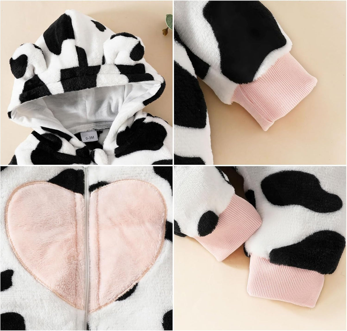 Cozy Winter Wonderland: Newborn Baby Girl Hooded Jumpsuit & Snowsuit Gift Set