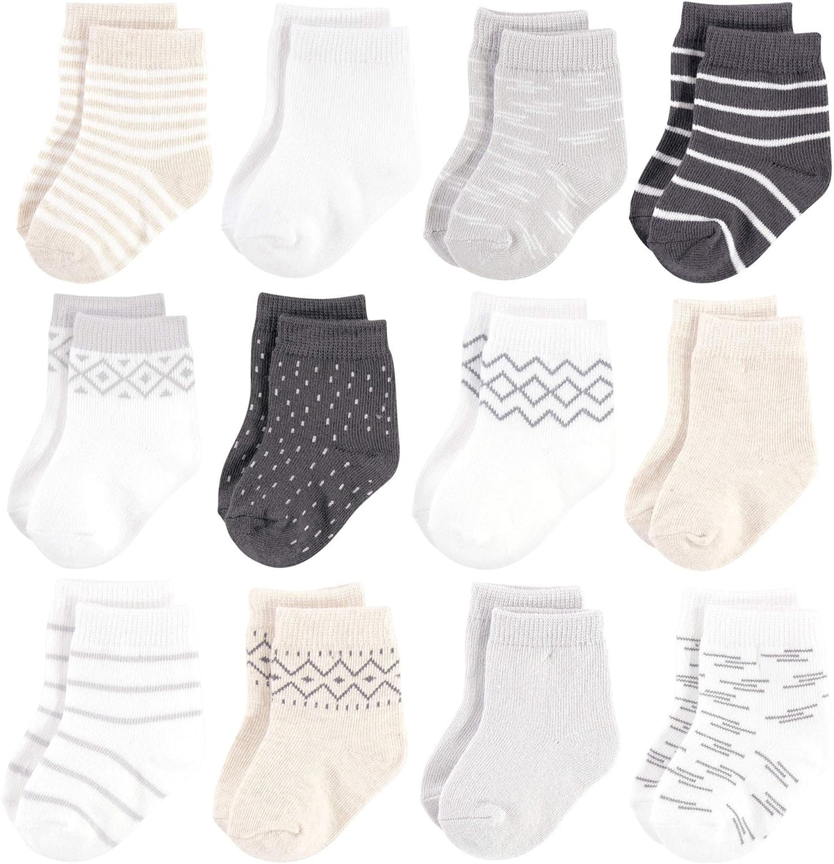 Soft & Cozy Organic Cotton Socks for Babies - Unisex Design