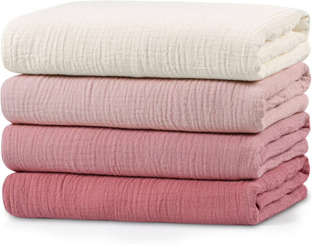 Muslin swaddle blankets, 3-pack, view 12