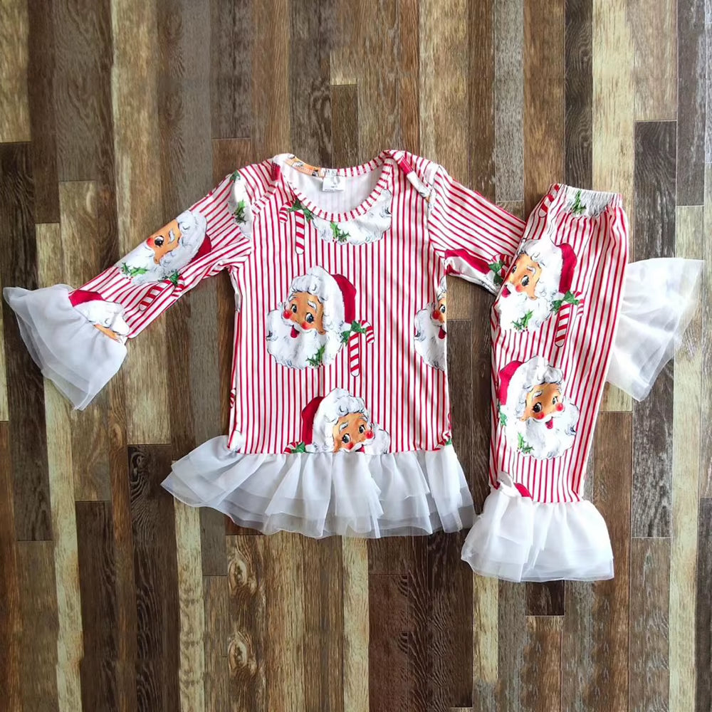 Ho Ho Santa Christmas outfit for kids, view 2