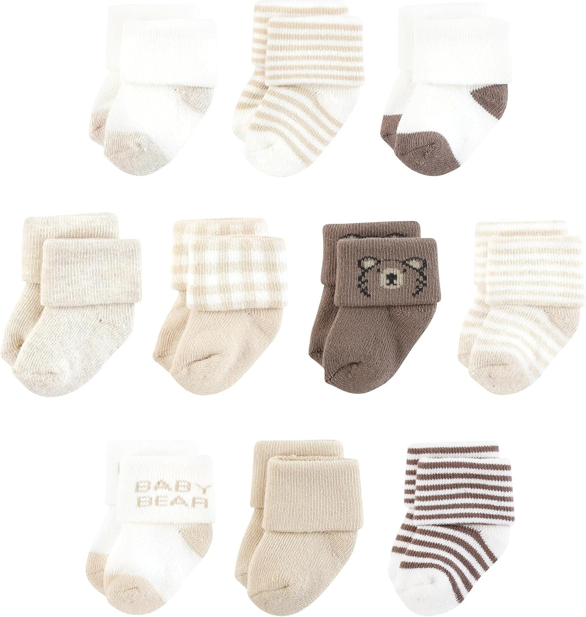 Soft & Cozy Organic Cotton Socks for Babies - Unisex Design