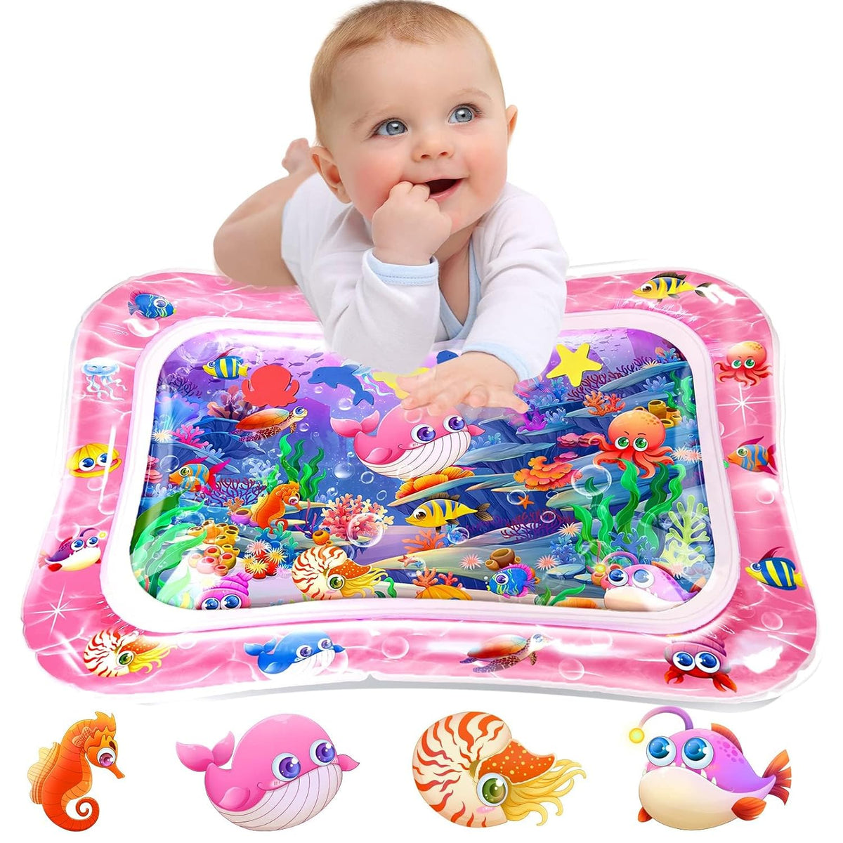 Tummy time water mat, view 7