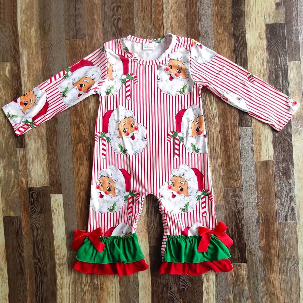 Ho Ho Santa Christmas outfit for kids, view 4
