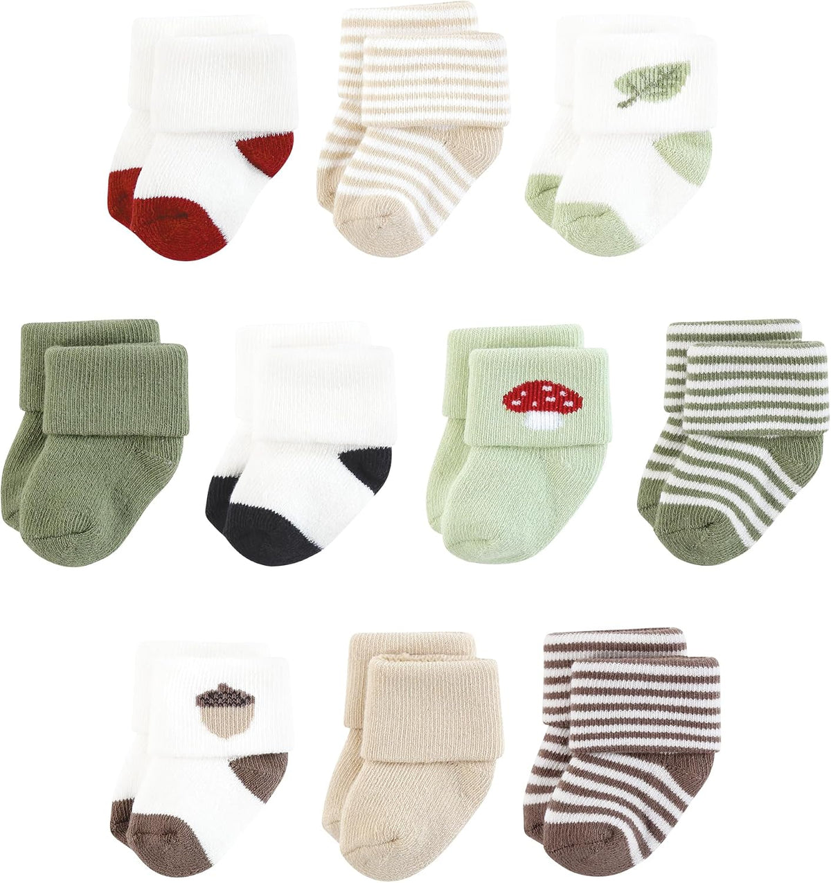 Soft & Cozy Organic Cotton Socks for Babies - Unisex Design