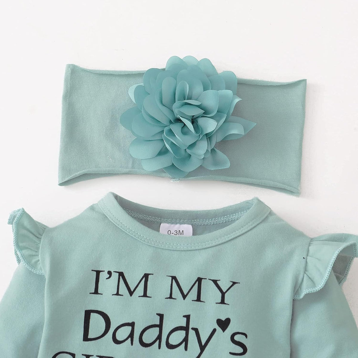 4-Piece Newborn Baby Girl Fall and Winter Outfit Set