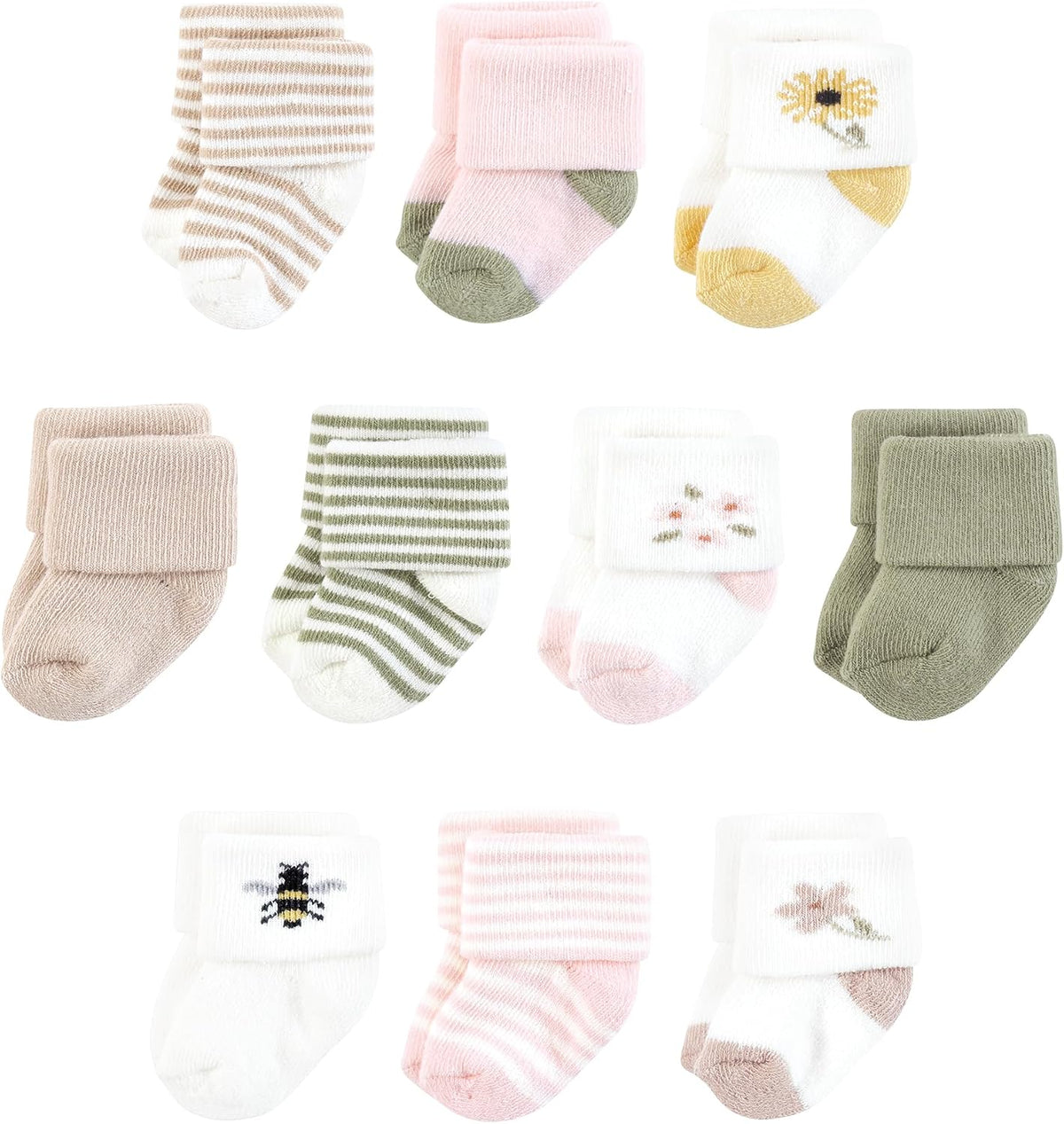 Soft & Cozy Organic Cotton Socks for Babies - Unisex Design