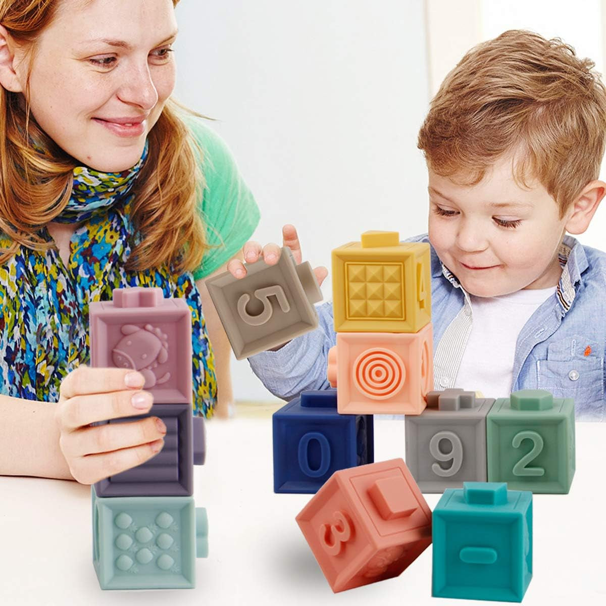 Soft squeeze building blocks, view 7